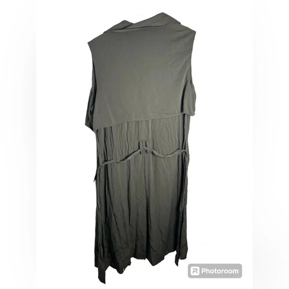Green Wrap Dress NWT Mossimo Sleeveless medium Women - Picture 3 of 5